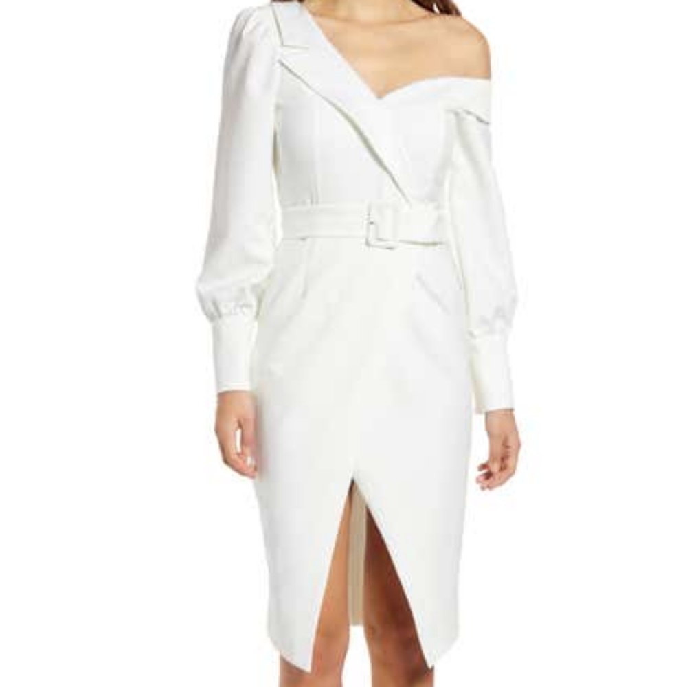 New w/ Tags Womens White Dress Size 8 by Laavish Alice